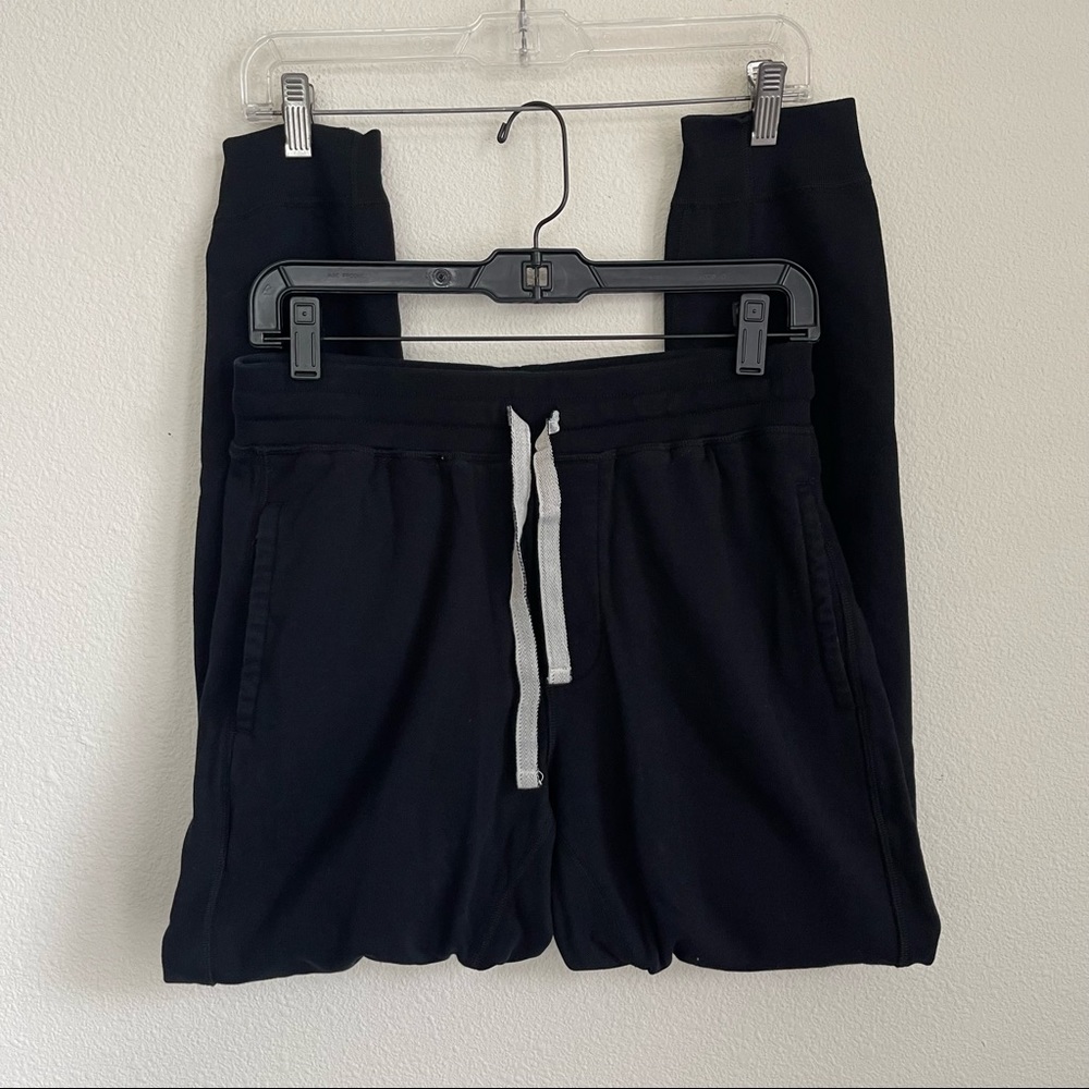 Wings + Horns Black Sweatpants Joggers